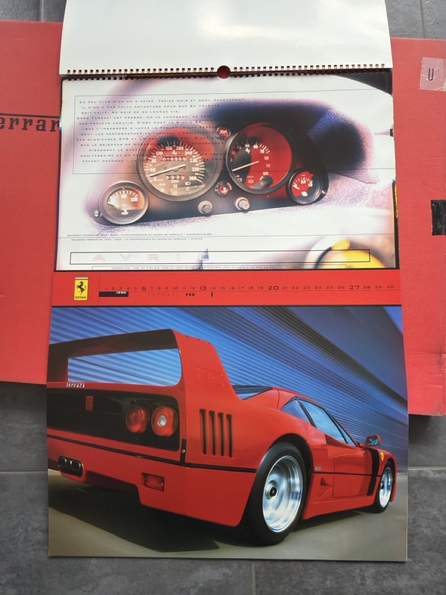 Ferrari Calendari: Original Ferrari Kalender 2003 – Usato da Wolfwil venduto da Rolex1 4