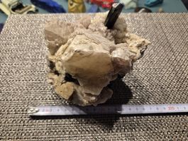 Turmalin Albit-Quarz-Matrix, Sammeln Edelstein Mineralien