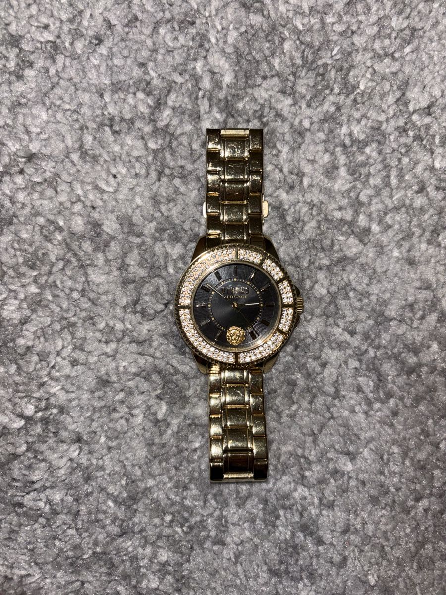 Versace Orologi: Versus Versace Uhr in Gold – Usato da Röschenz venduto da n_scnl