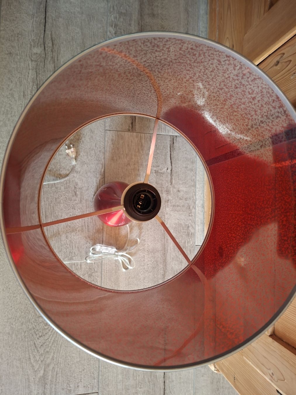 Lampen: rote Stehlampe, retro – Gebraucht aus Recherswil von fashionTrash 2