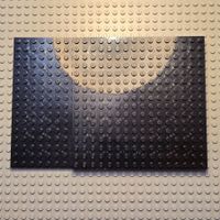 Lego 2xPlatte 16x16 schwarz (91405)