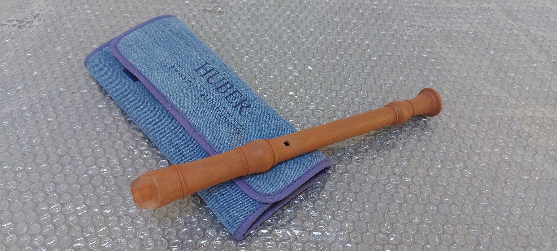 Strumenti musicali: Huber sopran blockflöte inkl.etui – Usato da Glattbrugg venduto da Swissmusik 1