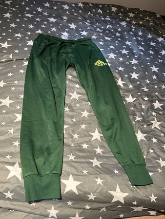 <Pantaloni tuta sportivi Adidas verdi>