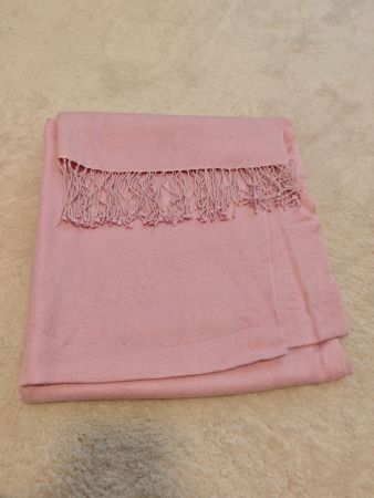 Edler Pashmina Schal – 50% Kaschmir & 50% Seide – Zartrosa