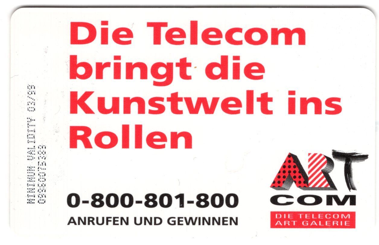 Schede telefoniche: Telecom, ARTCOM - seltene Chip Geschenk Taxcard – Nuovo (secondo la descrizione) da Eglisau venduto da Chperfins 1