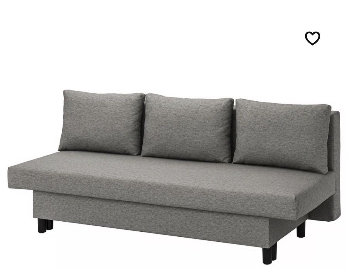 Sofas: IKEA Hammarn Sofa Bed Grey 194cm Functional Condition – Gebraucht aus Kaiseraugst von htzsuzsa 2