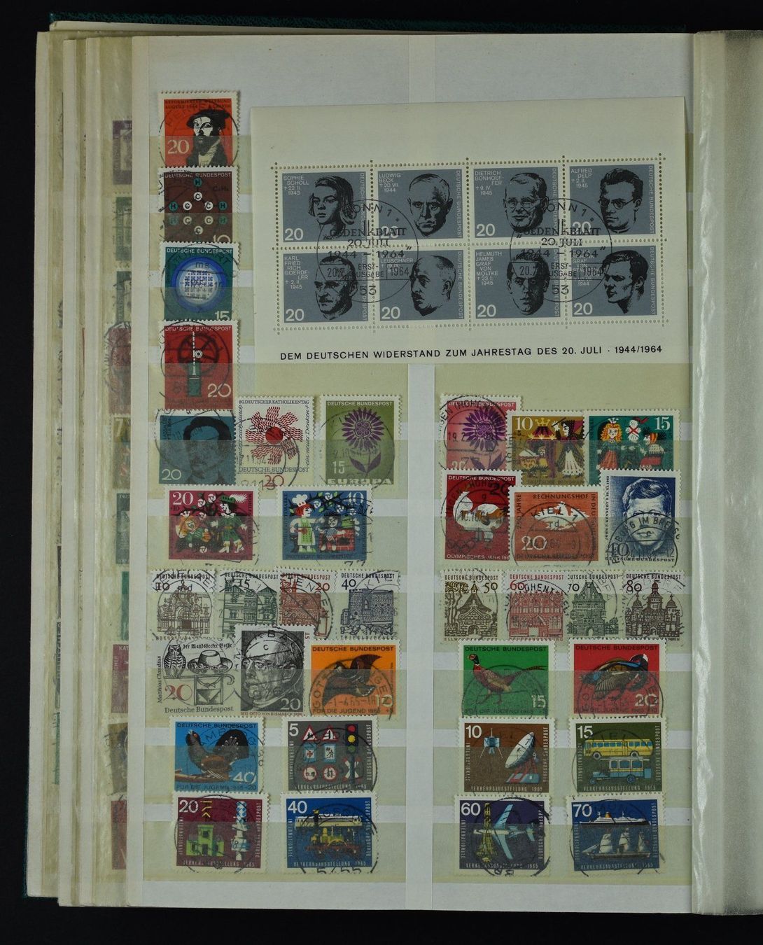 Alle Briefmarken: BUNDESREPUBLIK, SAMMLUNG IN EINSTECKBUCH 1949-2007, GEST. – Gebraucht aus Wetzikon ZH von Philimpex 8
