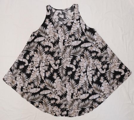 Luftiges Sommerkleid Strandkleid aus Viskose