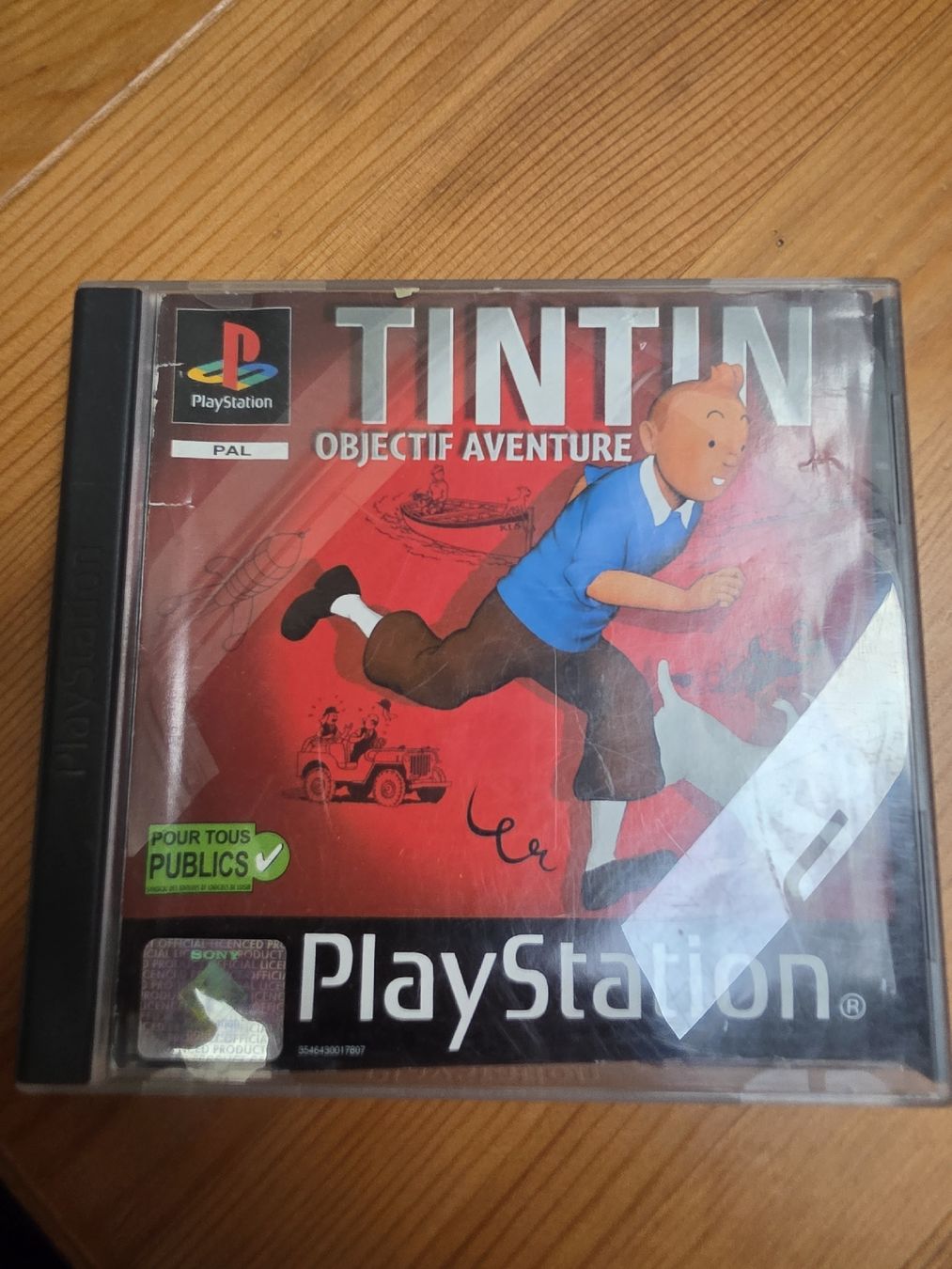 Spiele: Tintin Objectif Aventure PS1 – Gebraucht aus Chavornay von Crash37