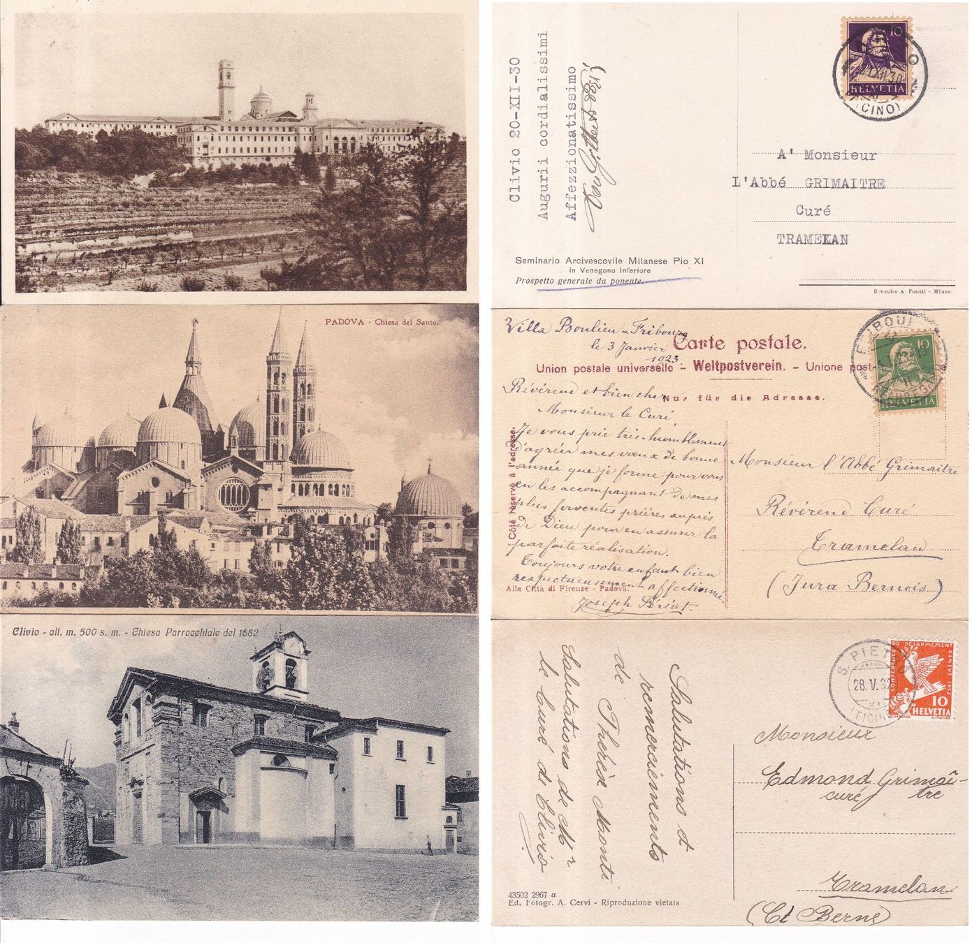 Ansichtskarten: 26 Alte Ansichtskarten, Postkarten "Ausland" – Gebraucht aus Münchwilen AG von Nesar 4