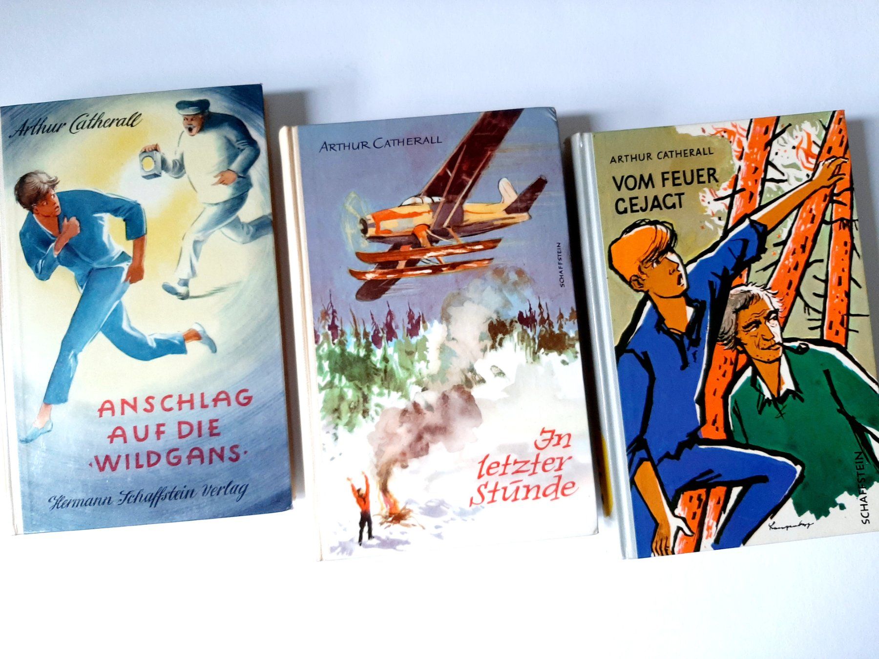 Libri: 3 antike Jugendbücher von Arthur Catherall Set – Usato da Flaach venduto da maj_w_