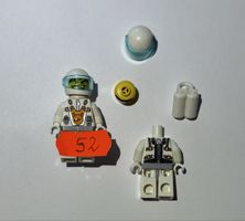 2 Stück Lego Minifiguren Space Astronaut