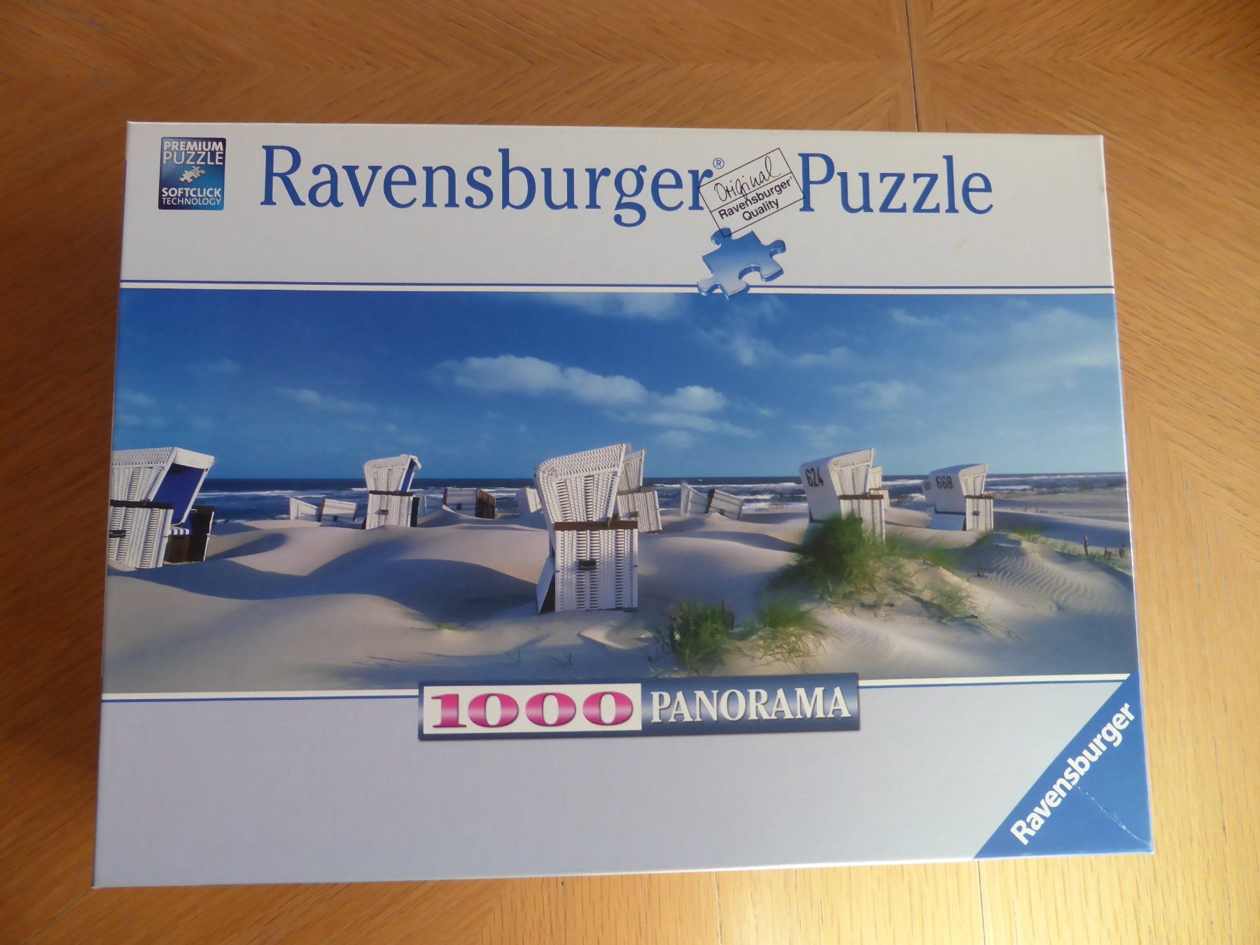 Ravensburger Puzzle: Puzzle 1000/ Strandkörbe auf Sylt – Nuovo e nell'imballaggio originale da Schübelbach venduto da Dolly990_2
