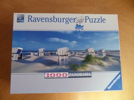 Puzzle 1000/ Strandkörbe auf Sylt