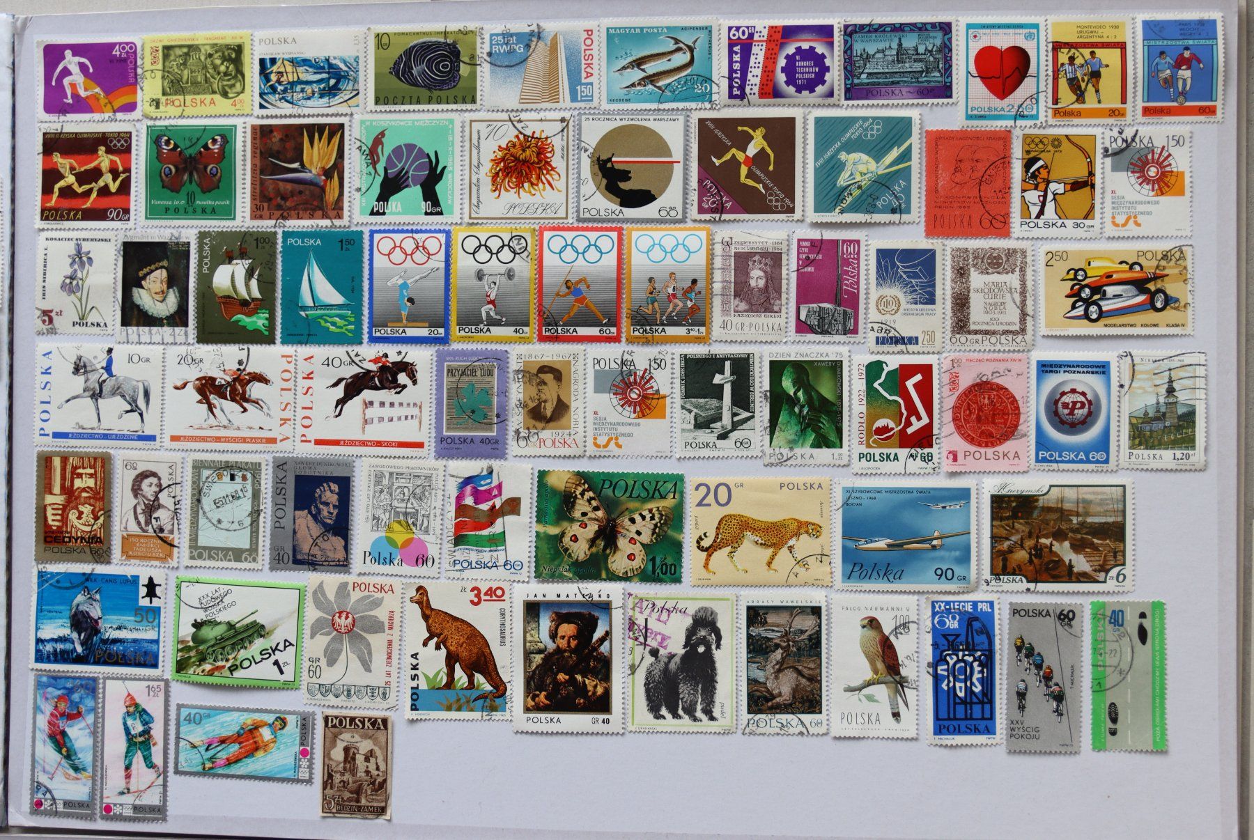 Alle Briefmarken: Briefmarken Polen – Gebraucht aus Oberentfelden von lakipul 2