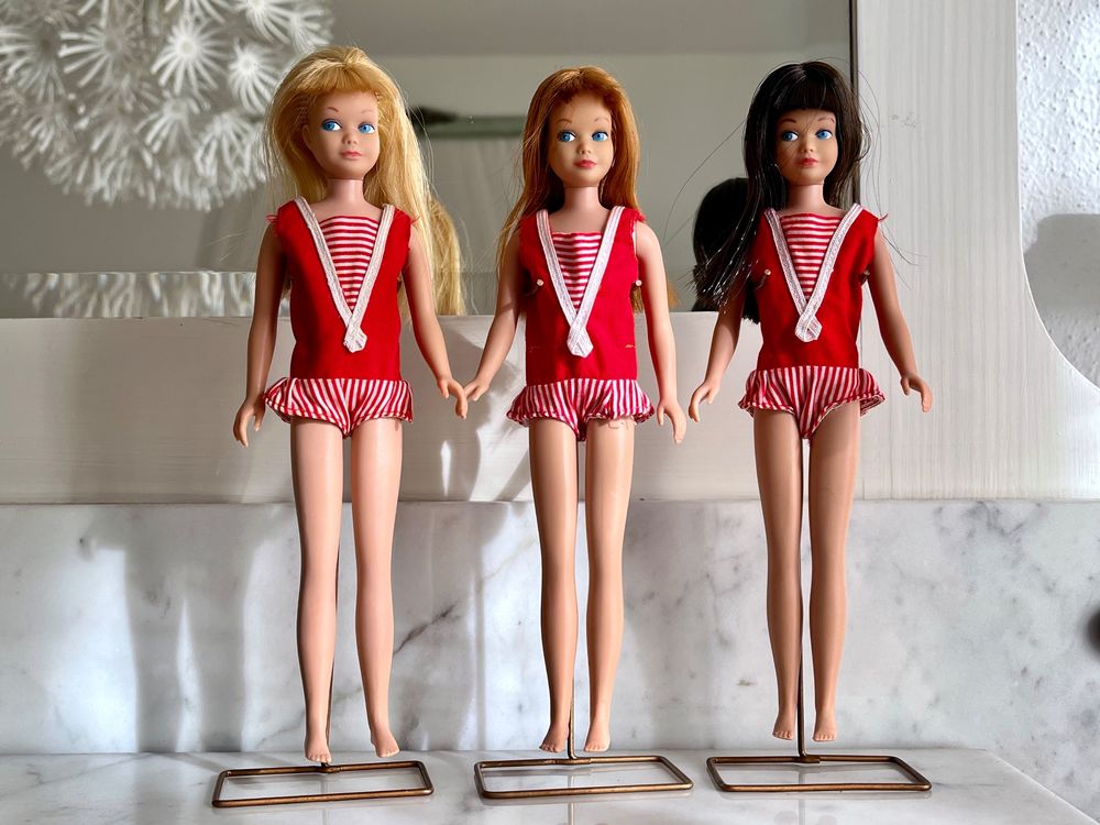 3 Barbie Skipper Straight Leg Vintage 1963 Acheter sur Ricardo