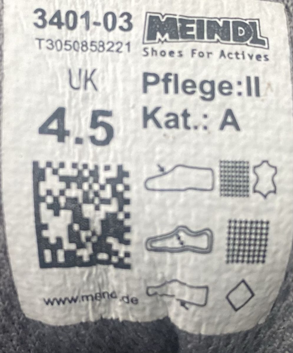 Meindl Damenschuhe: Meindl Wanderschuhe Gr 37.5 240mm – Gebraucht aus Birrwil von Bendegriz 6