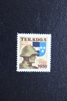 TER. KDO. 5  mit rotem Aufdruck