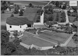 Flugaufnahme Künten AG - Kirche
