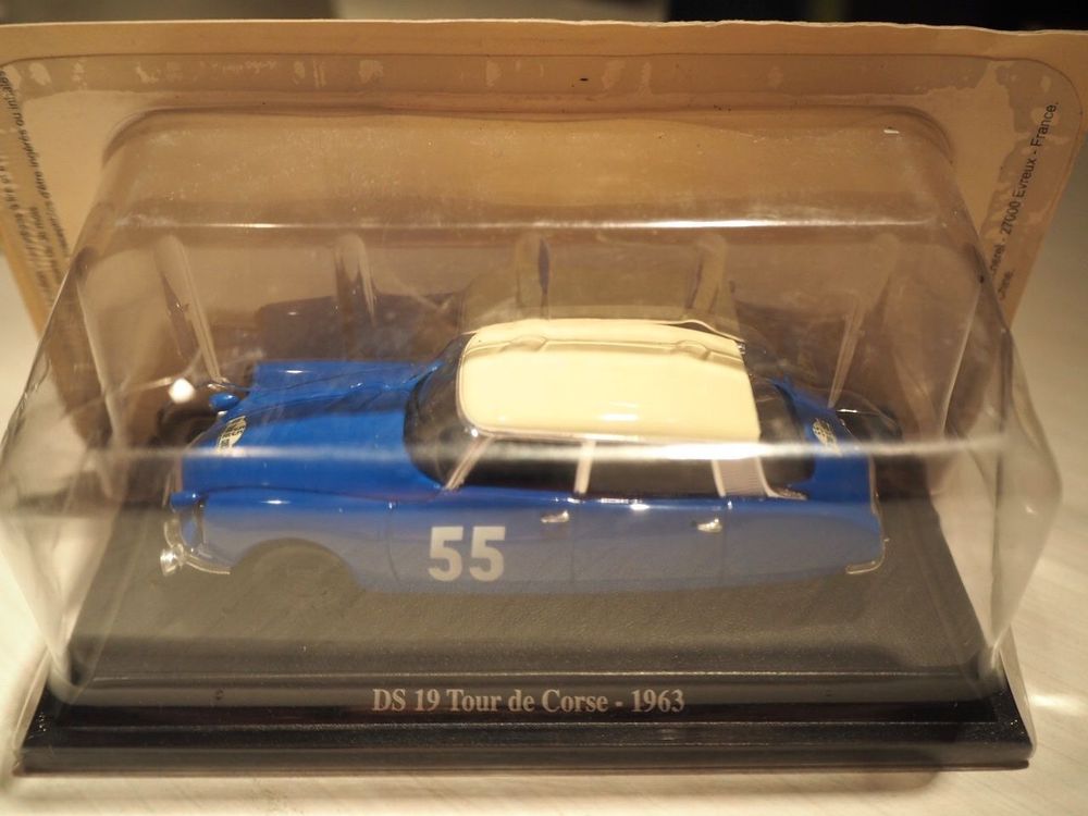 Miniature Citroën DS 19 Tour De Corse 1963 - Universal Hobbies 1:43 - Neuf