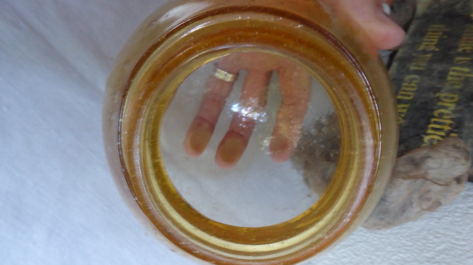 Paralumi: Vintage Lampenschirm Glas – Usato da Sargans venduto da Benziner 2