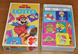 Super Mario Bros. Lotto - Vintage 1991