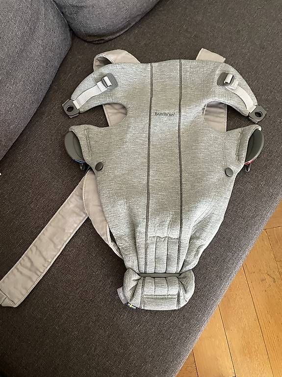 Bauch- & Rückentragen: PORTE-BÉBÉ MINI JERSEY 3D gris – Gebraucht aus Genève von teuf1201 1