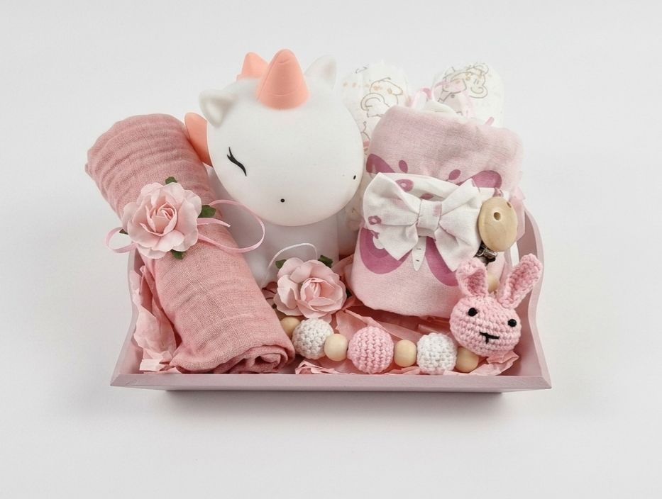 Giocattoli: Babygeschenkset in Rosa – Nuovo e nell'imballaggio originale da Schönenwerd venduto da CELINA2400
