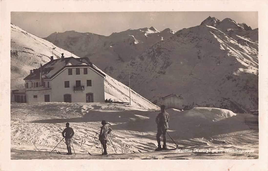 Cartoline postali: GRUSS vom MUOTTAS KULM GR 1926 – Usato da Winterthur venduto da SchatzchischtliWinti