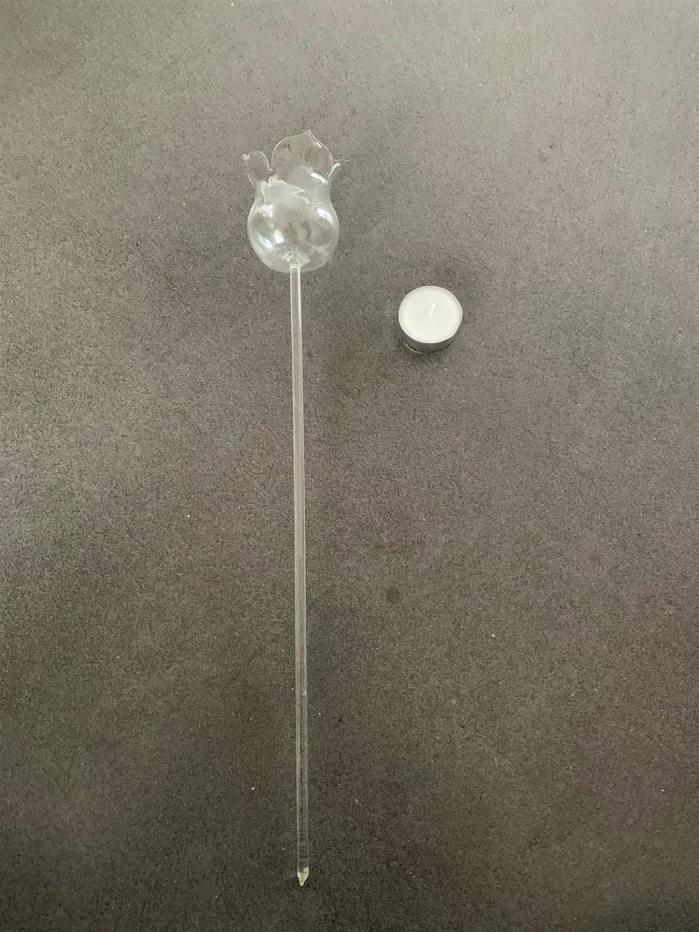 Portacandele: Stecktulpe aus Glas - Kerzenhalter – Usato da Fribourg venduto da tschjoly