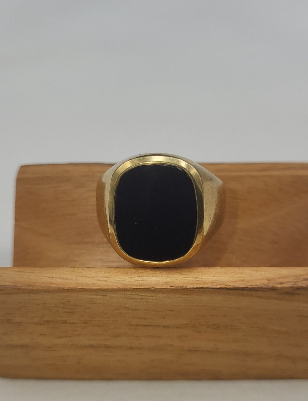 Anelli: Gold 585 Siegelring Mit  Onyx – Usato da Wald ZH venduto da Dasilver 3