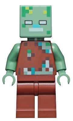 Lego Kit di costruzioni: LEGO Minecraft min088 Drowned Zombie – Nuovo (secondo la descrizione) da Basadingen venduto da NekoBricks