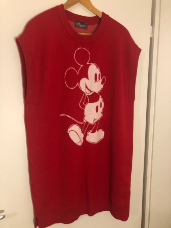 princess pullover grösse xl 100% wolle mickey mouse