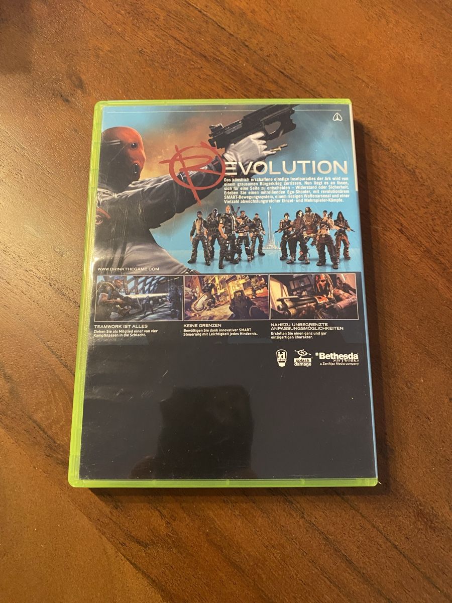 Microsoft Giochi: Brink für Xbox 360 – Usato da Thunstetten venduto da Virus_33 2