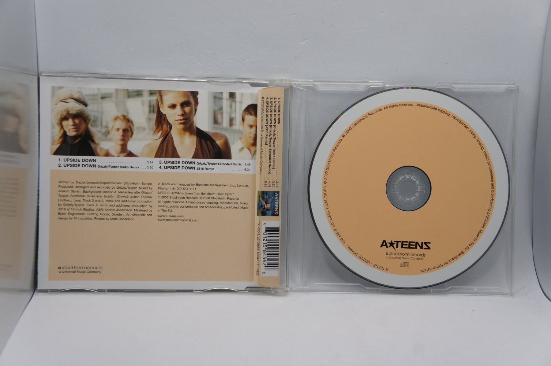 CD: Maxi CD A*Teens - Upside Down – Usato da Ernetschwil venduto da luisvonerni 1