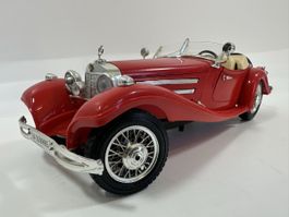 1936 Mercedes-Benz 500 K Roadster 1:18 (1:20), rot, BBURAGO