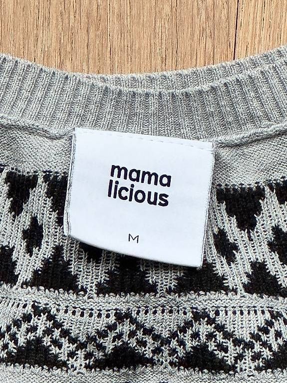 Mamalicious Maglioni & Felpe: Umstandspullover Mama Licious Gr M grau, dünn – Usato da Meilen venduto da JuliaFantasma 1