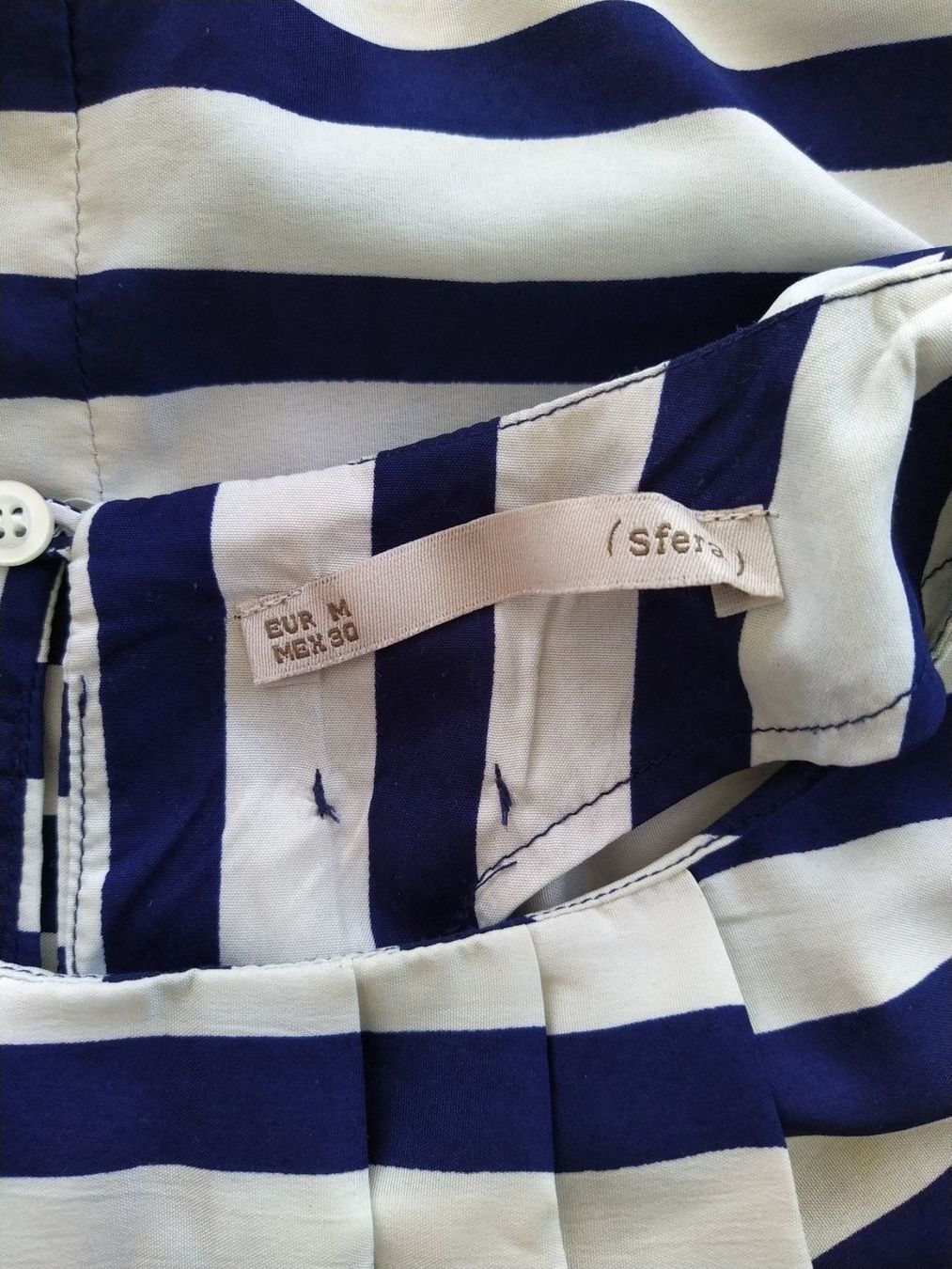Camicette: Bluse 'dunkelblau/weiss' – Usato da Triesen venduto da stephanieschurti 5