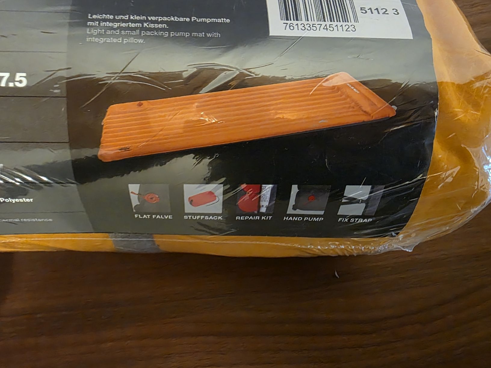 Mammut Rucksäcke: Mammut Igloo Pump Mat Plus – Neu und originalverpackt aus Buchs SG von MATGEOMAR 2