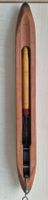 Antikes Webschiffchen aus Holz 9/41