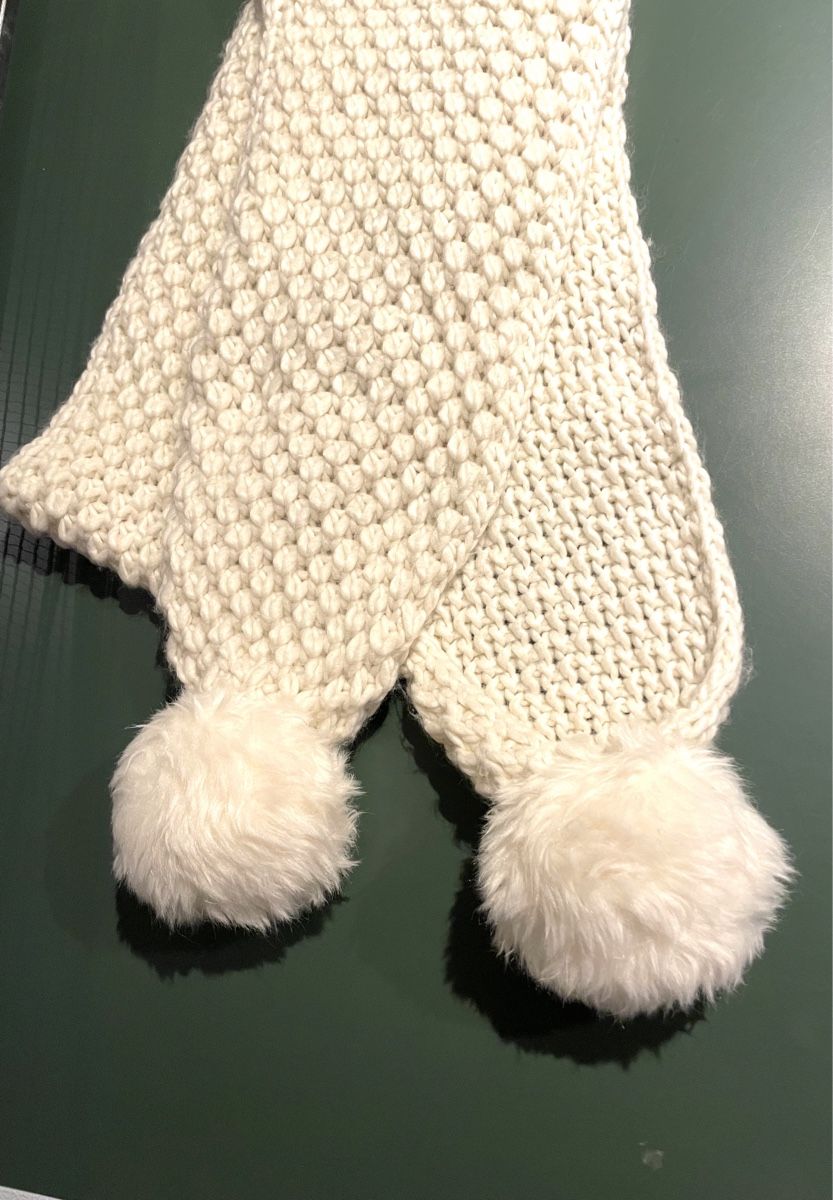 Foulard & Sciarpe: Écharpe à pompons – Nuovo (secondo la descrizione) da Genève venduto da flocon06