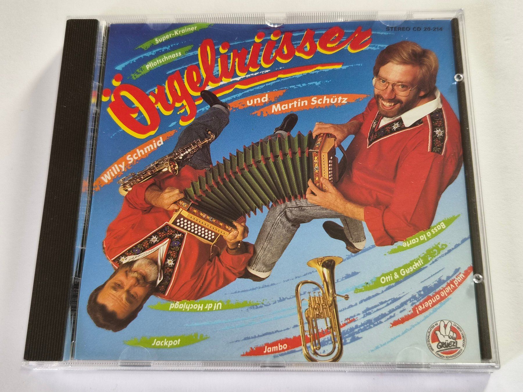 CD: Örgeliriiser - Willy Schmid, Martin Schütz | CD – Usato da Dietlikon venduto da Skylab007