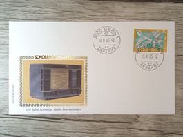 TR51 Enveloppe + Timbre Suisse 1985