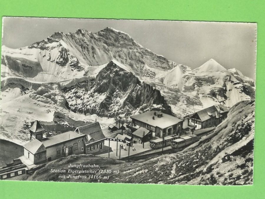 Ansichtskarten: Jungfraubahn, Station Eigergletscher – Neu (gemäss Beschreibung) aus Zürich von t24_de