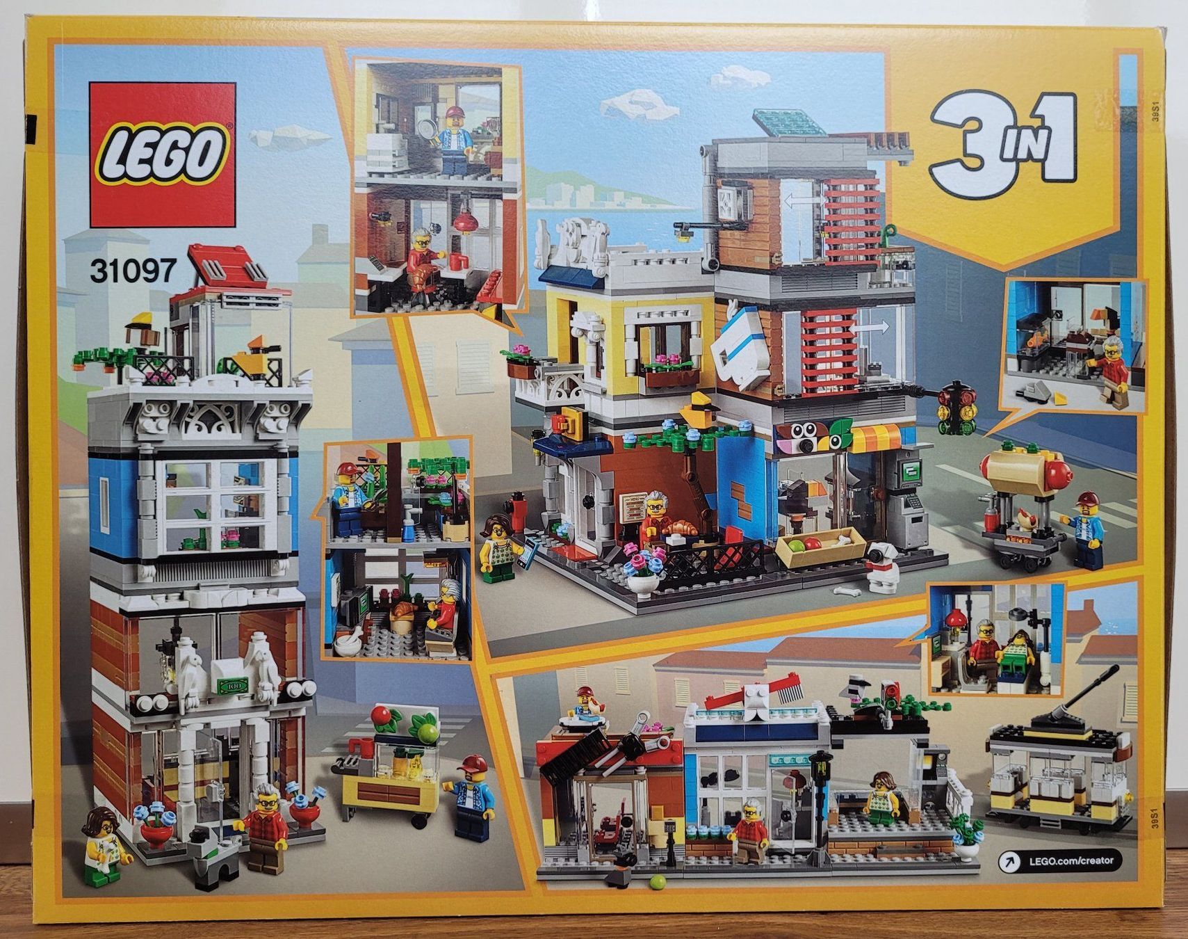 Lego Spielzeuge: LEGO Creator Stadthaus 31097 – Neu und originalverpackt aus Hinteregg von BrickHeaven 2
