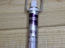 Federwaage Pesola 600g, Schweizer Qualität, gebraucht