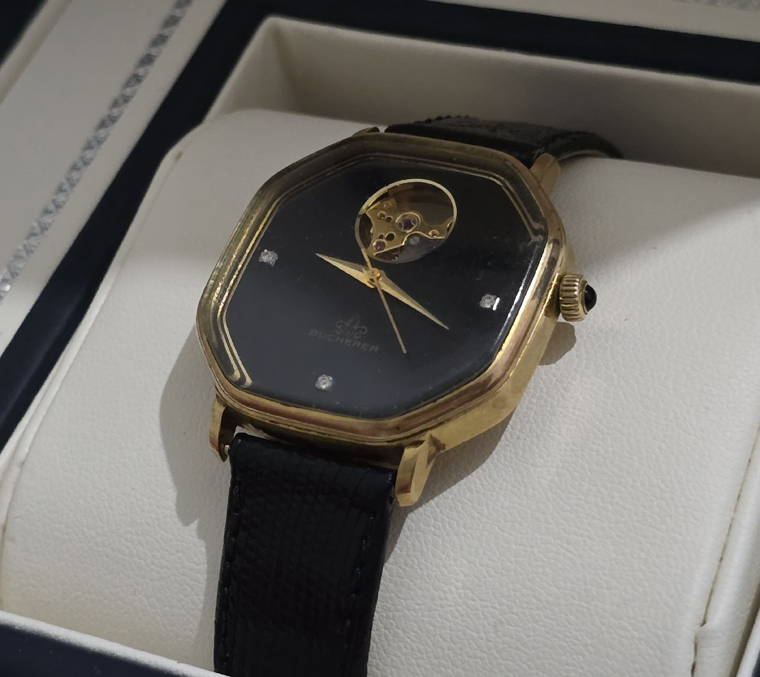 Bucherer Orologi: Montre Bucherer Mécanique squelette – Usato da Les Acacias venduto da watinjo 2
