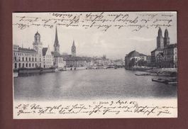 ZÜRICH - Limmat - 1905