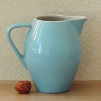 Pot en porcelaine Rössler, bleu, 1 litre, années 1950-60s
