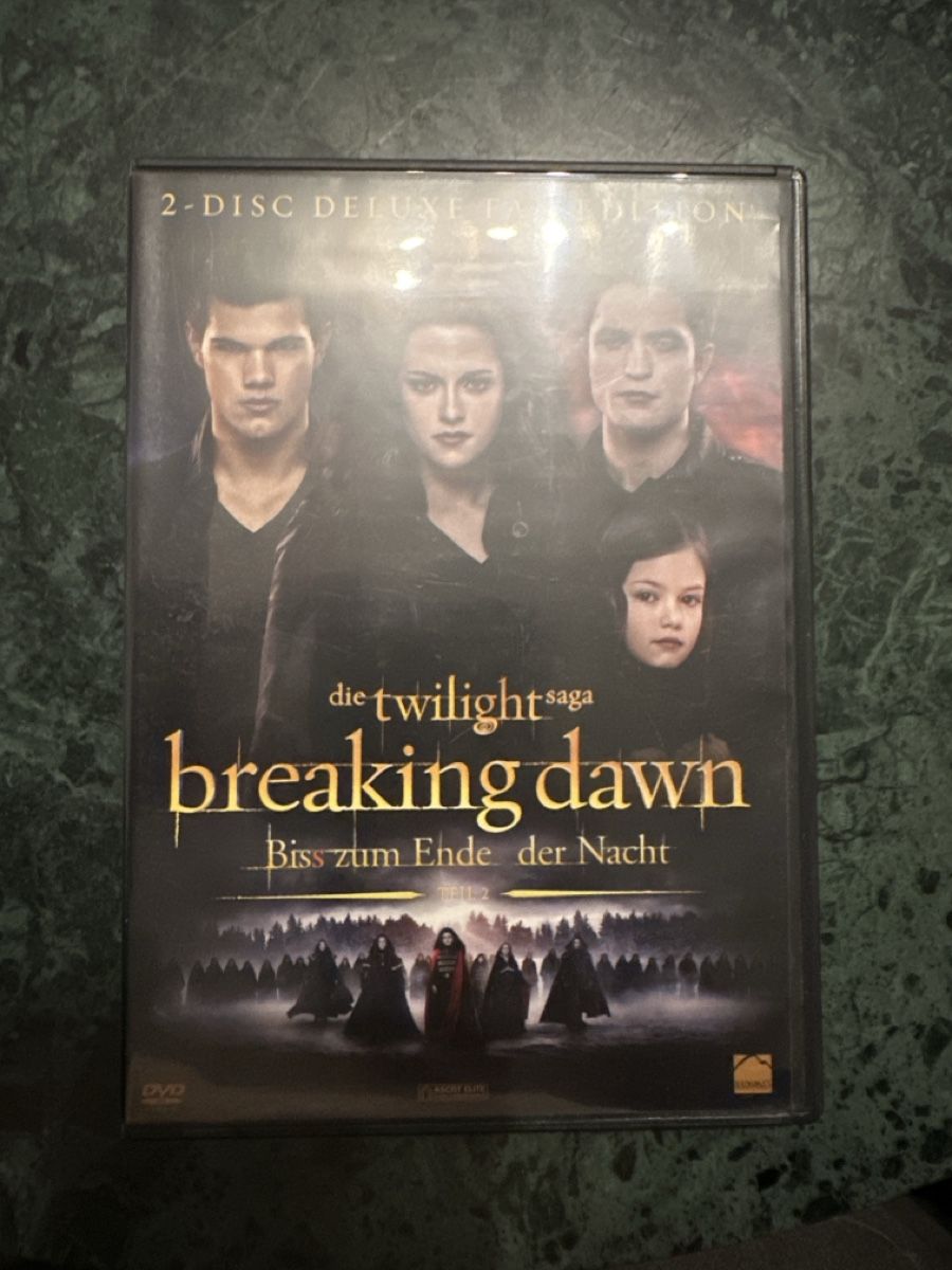 Tutti i DVDs: Twilight Saga Breaking Dawn Teil 2 DVD – Usato da Ibach venduto da Viper39
